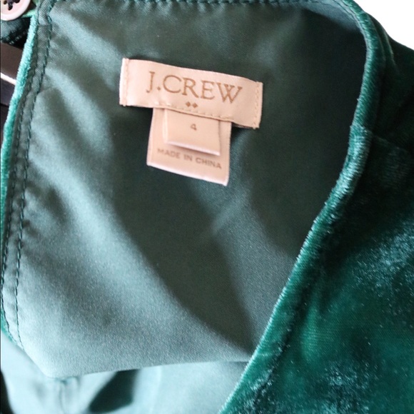 J. Crew velvet peplum tank - Picture 4 of 4